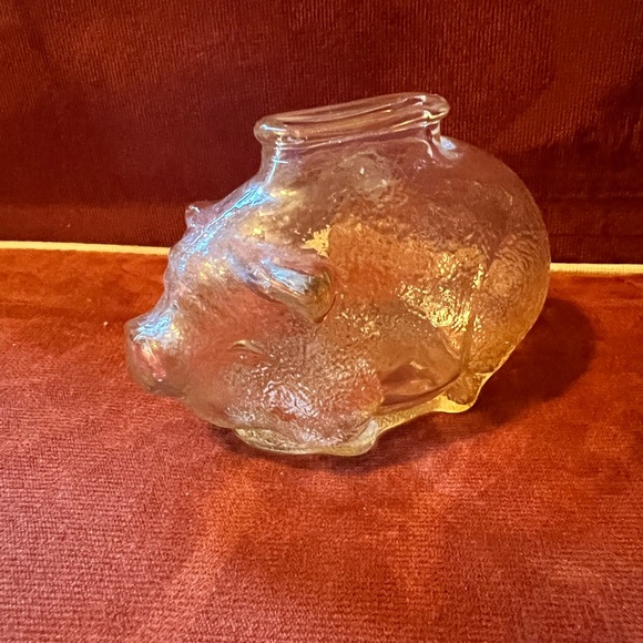 Anchor Hocking mini glass pig - Picture 3 of 6